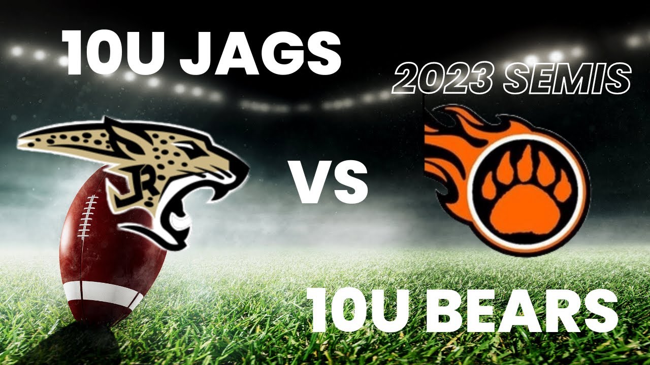 10U Football Buda Jags white At New Braunfels Bears White Semi Finals
