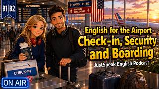 Learn English with Podcast| English for the Airport — Check-in, Security and Boarding|B1|B2