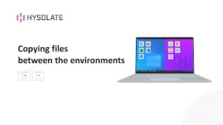 Copying files between environments