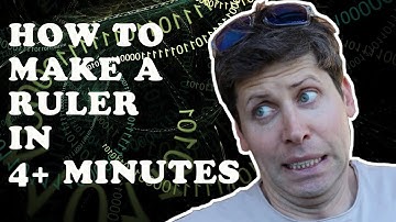 30-Days programming challenge: How to make a ruler in 4 minutes | Khan Academy ProcessingJS