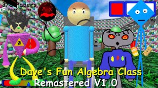 ENDING - Dave's Fun Algebra Class Remastered V1.0 Gameplay