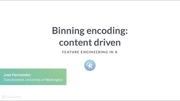 R Tutorial: Binning encoding: content driven