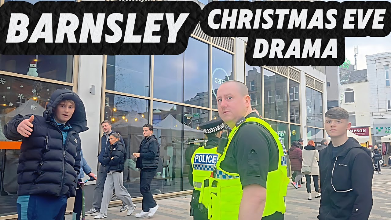 Запечатлено на камеру в Барнсли - уличная жизнь без цензуры