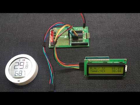 SHT31 Temperature - Relative Humidity Sensor Demo with PIC16F690