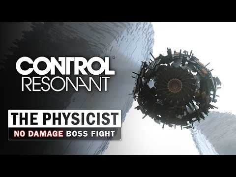 CONTROL Resonant - The Physicist Boss Fight (No Damage)