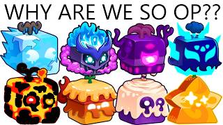 ALL Elemental Blox Fruits Meet Each Other...