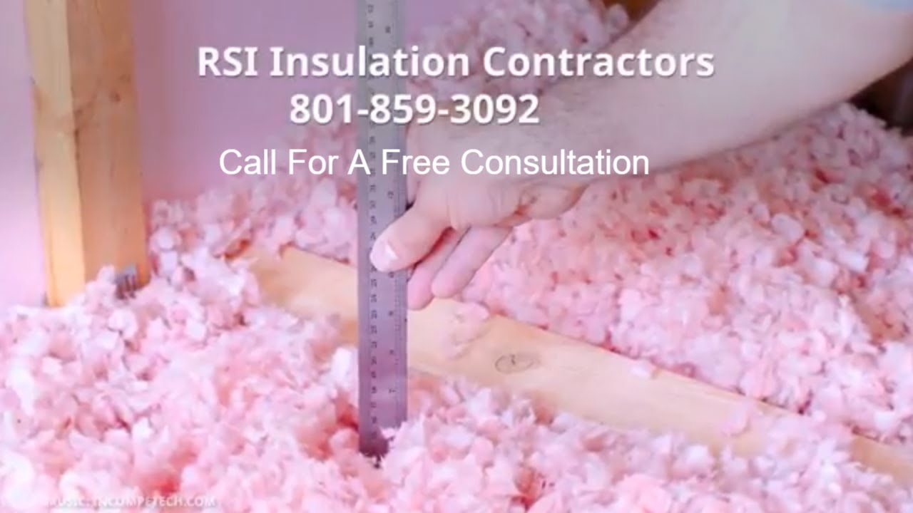 Insulation Contractors Salt Lake City - Call 801-859-3092 For A Free Quote!