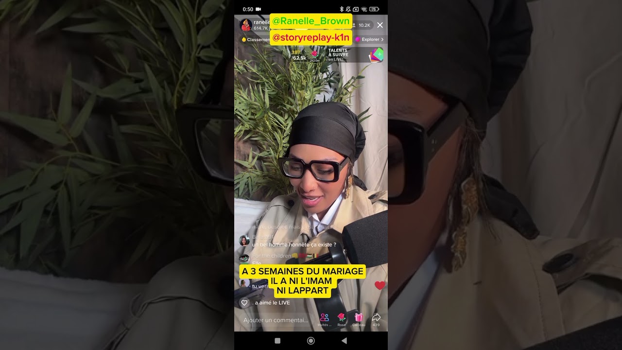 REDIFF HISTOIRE VRAI: A 3 SEMAINES DU MARIAGE IL A NI L'IMAM NI LAPPART