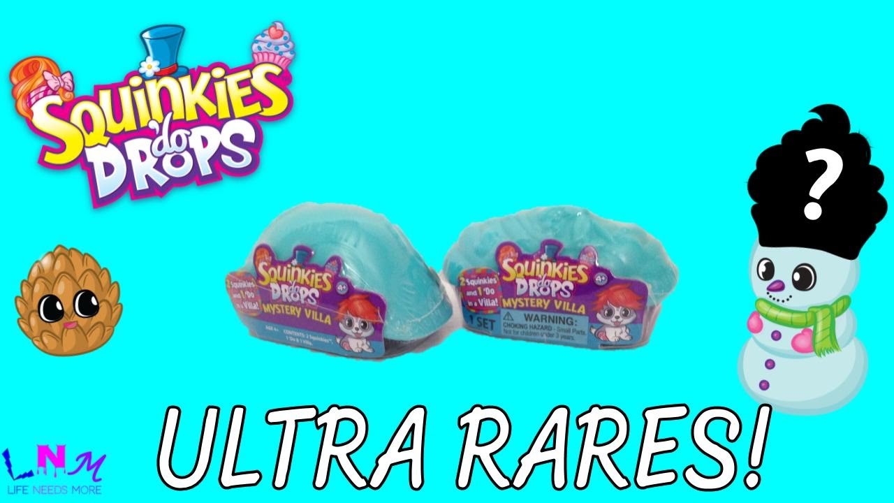 AN ULTRA RARE 'DO?│ Unboxing Squinkies 'do Drops Mystery Villas! YouTube