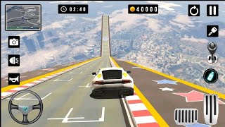 Extreme Car Stunts on Sky Tracks | Impossible Car Racing Challenge game screenshot 3