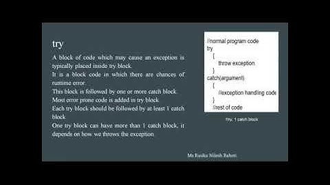 Exception Handling In C++  ||   Easy Language || Simple Programs || Brief Explanation