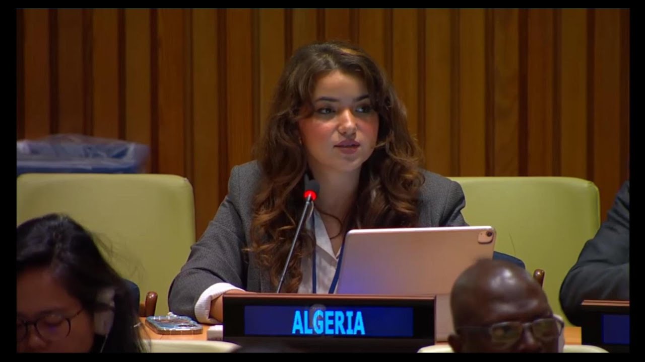 Заявление Алжира об инициативе реформы ООН-80
