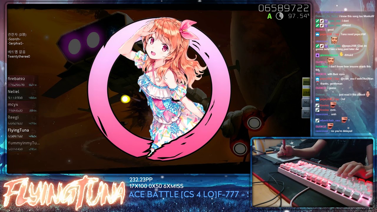 [7.87⭐Live] FlyingTuna | F-777 - Space Battle [cs 4 lo] 95.57% 908/2376x | Snipe Cookiezi {#1💖36❌} umbrella lyrics