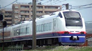 特急しらゆき3号新潟行きE653系H202編成　信越本線下り