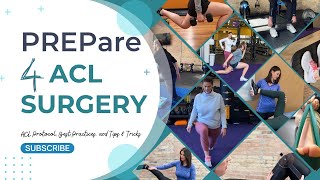 ACL Rehab : Phase Straight Leg Raise 1 How to lift my leg after ACL Surgery or knee surgery?