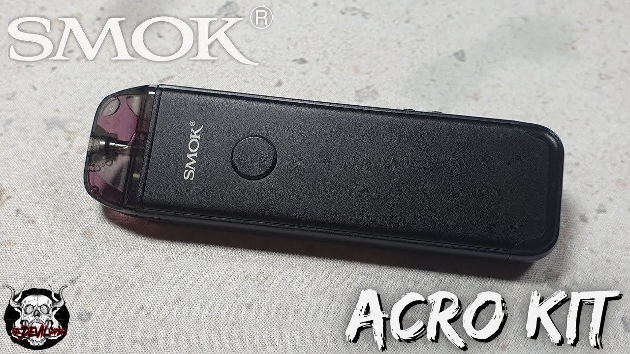 SMOK Acro Kit Review - 1000mAh Adjustable Wattage & Airflow Pod Kit! 