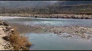 View of Pabbar river in Rohru / Shimla