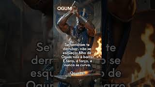 Que Ogum corte todo mal e abra seus caminhos com força, coragem e proteção. #ogum