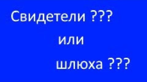 Свидетели Иеговы. Организация Бога? Или Вавилонская блудница?