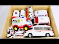救急車のミニカー緊急走行テスト☆サイレンチェックして坂道走行！！ambulance minicar