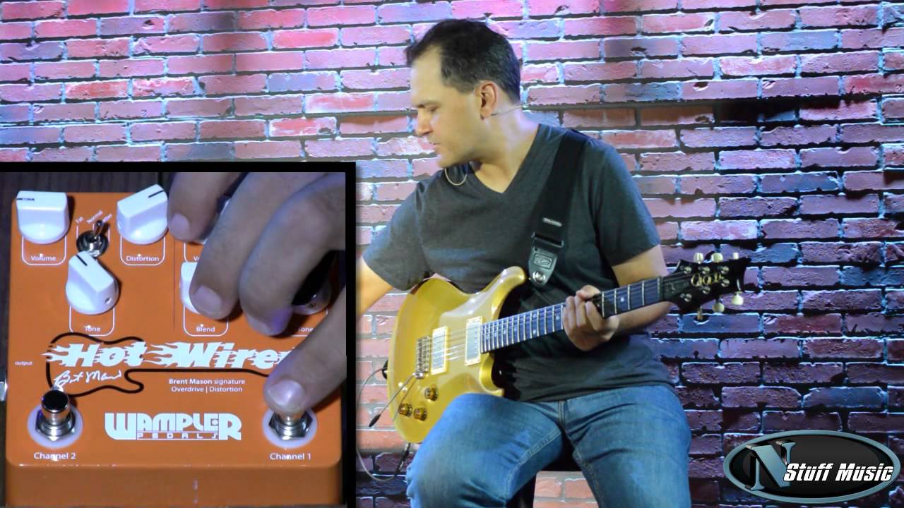 Wampler Hot Wired V2 Brent Mason Dual Overdrive Pedal Youtube