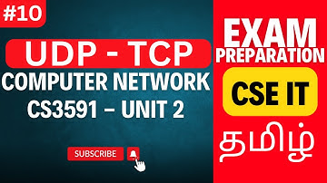 TCP vs UDP Explained | Transport Layer Protocols & Connection Management | CS3591 Unit 2