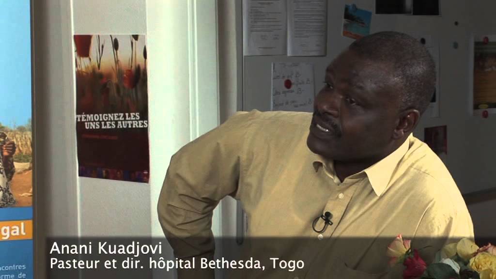Avec Anani Kuadjovi, directeur de l'Hôpital Bethesda à Agou (TOGO)