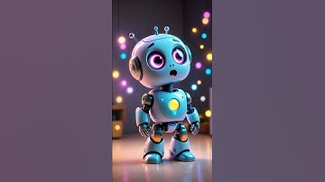 This Baby Robot Is Learning to Feel! 🥺🤖✨#robot #robots #cartoonrobot #cozmorobot #mikorobot #roboump