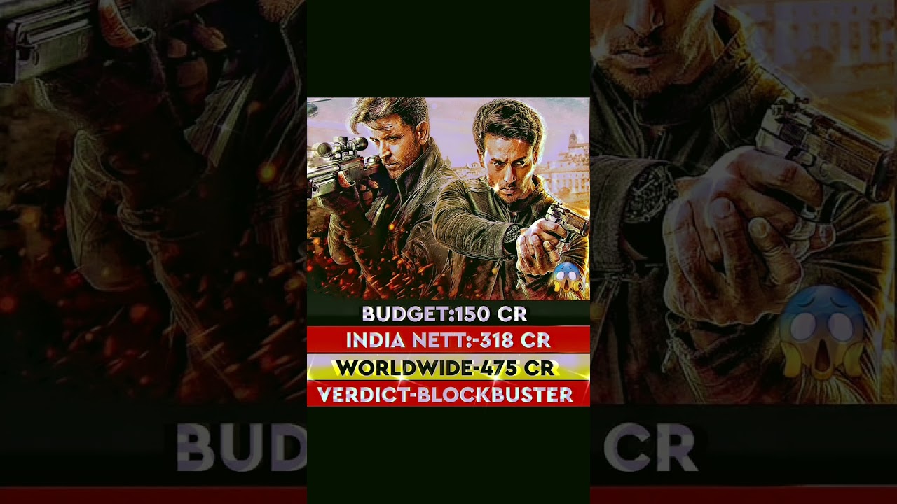War Movie budget and Total collection 😱😱😱 