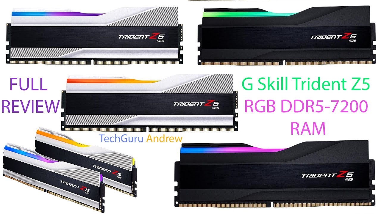 G.Skill Trident Z5 RGB DDR5-6000 32GB Kit Review