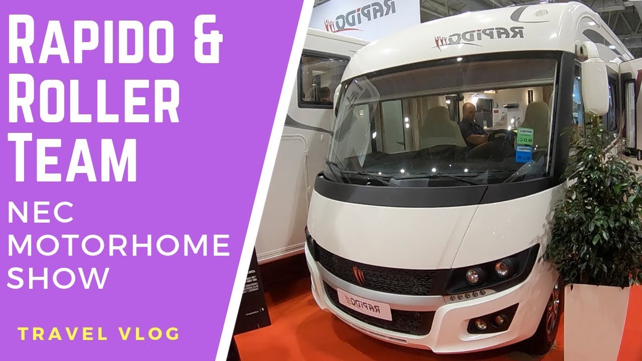 boondocking gaspésie NEC Motorhome Show - Rapido i96 & Rapido 8094dF and Roller Team Pegaso 745 & Zefiro 690