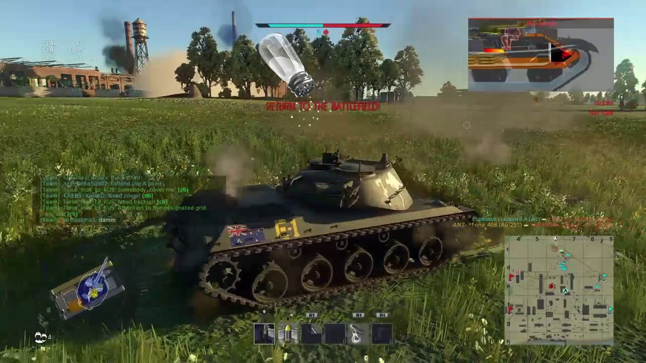 Epic RU251 Flank, SIX kills in 3.37mins Warthunder PS4 gameplay