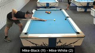 2026-10-10 - Straight pool - Two-sticks match - Race 75 {28-ball run & 33-ball?!} screenshot 2
