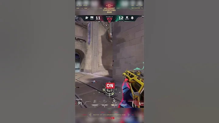 HOW did something get this 1v3 clutch?! #valorant #valorantchampions #shorts