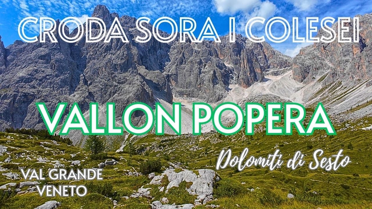 RIFUGIO BERTI AL POPERA | VALLON POPERA | CRODA SORA I COLESEI |  | DOLOMITI DI SESTO | VAL COMELICO