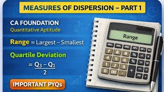 Range, Quartile Deviation ( Measures of Dispersion Part 1)