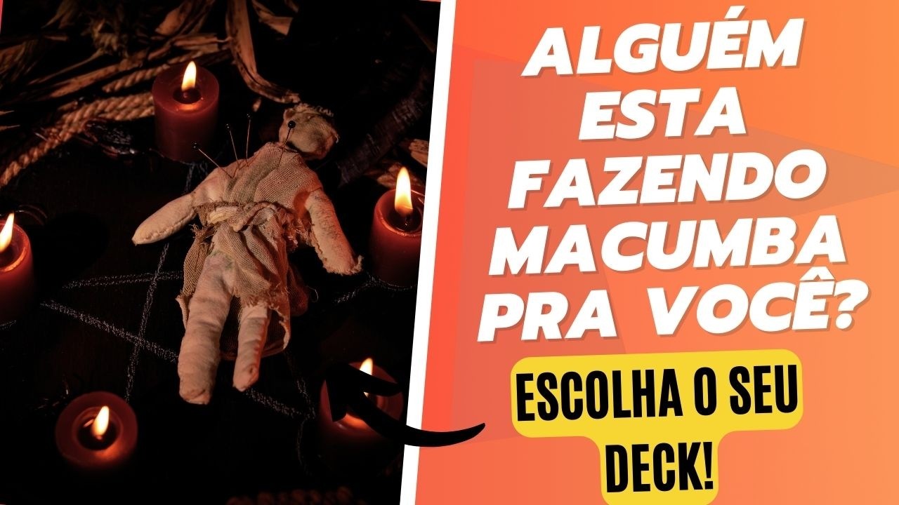 ALGUÉM ESTA FAZENDO MACUMBA PRA VOCÊ? Tarot da Meia-Noite