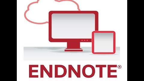 EndNote basics - Creating library and Adding references