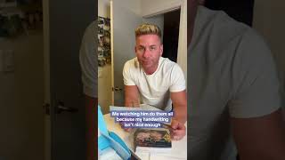 My husband didn’t trust my handwriting for our wedding invites 💌😂 Content