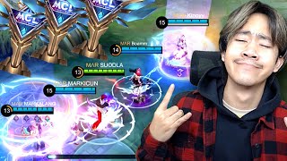 FULL MCL BERBAGAI HERO BERSAMA SQUAD MASTAKA RANCUNG - Mobile legends