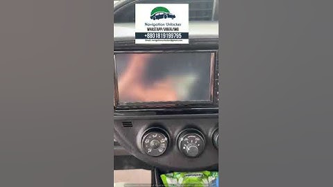 Toyota NSNL-W68T Password Unlock remotely