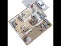3D Floor plan for home 🏠 #shorts