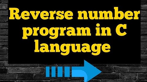 Reverse number of a given number || Lab Prg 12|| C lab in telugu