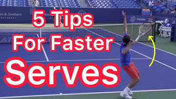 5 Tips For Faster Serves (Simple Tennis Improvement)