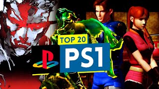 Los MEJORES JUEGOS de la primera PLAYSTATION (PS1/PSX)  TOP 20