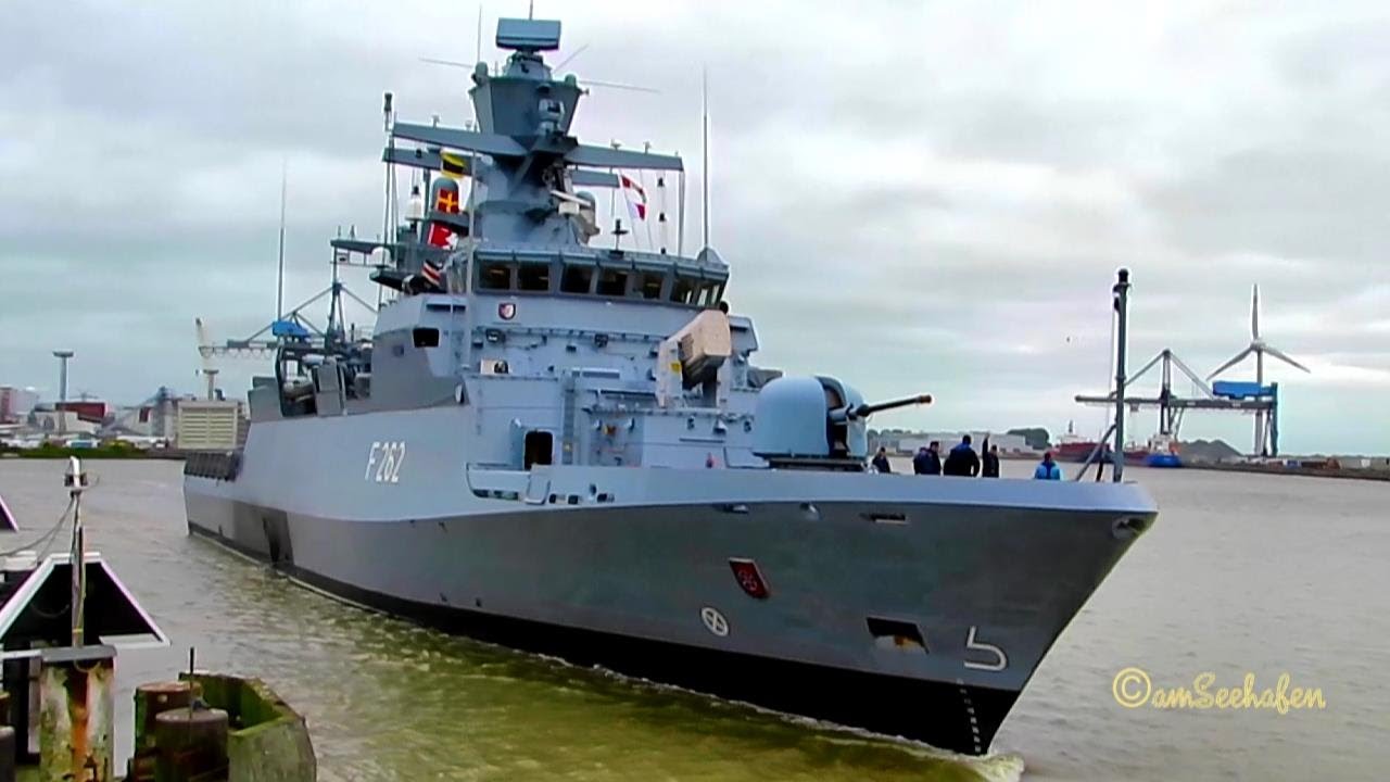 Korvette Erfurt IMO 211912000 Emden F262 Bundesmarine Marine BRD