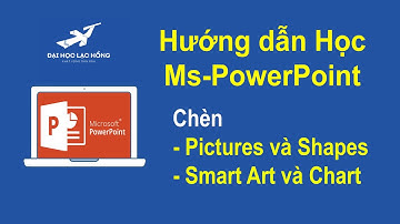 CĐ05_Học MS-PowerPoint | Chèn hình, Chèn Shapes, Chèn Smart Art và Chèn Biểu đồ
