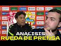 ANÁLISIS rueda de prensa PREVIA al GRANADA CF VS UD ALMERÍA