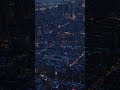 Night City Aerial View Ambient Music #Shorts
