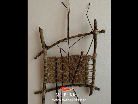 Video: How To Weave From Twigs